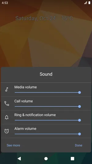 Sound Quick Settings